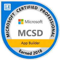 MCSD: App Builder - Certified 2018